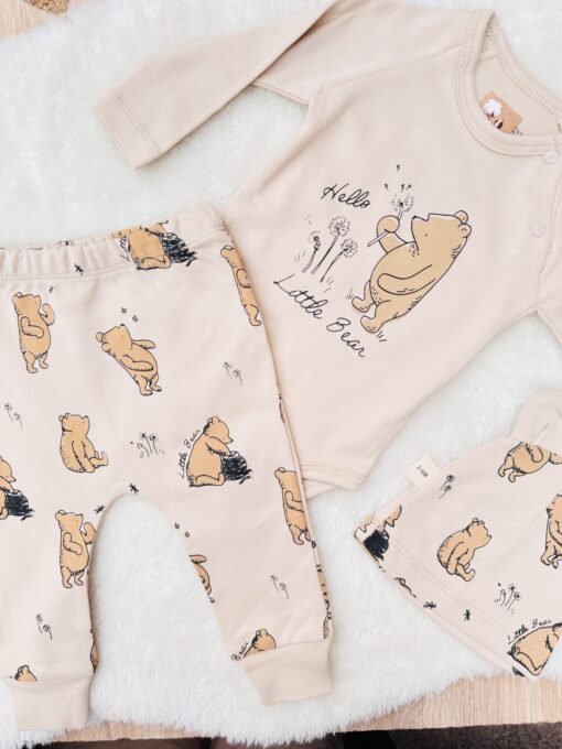 Tenue bébé ludique pièces en coton organique