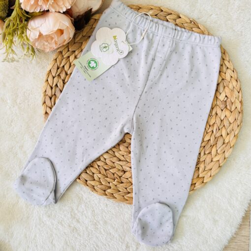 Pantalon bébé panda : Adorable et confortable en coton organique