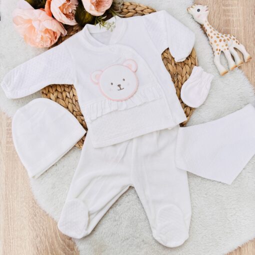 Ensemble clinique bébé 5pcs confort et douceur